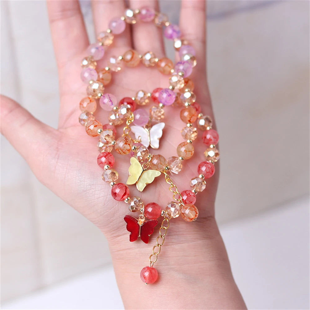 Colorful Ceramic Crystal Beaded Bracelets (24 styles)