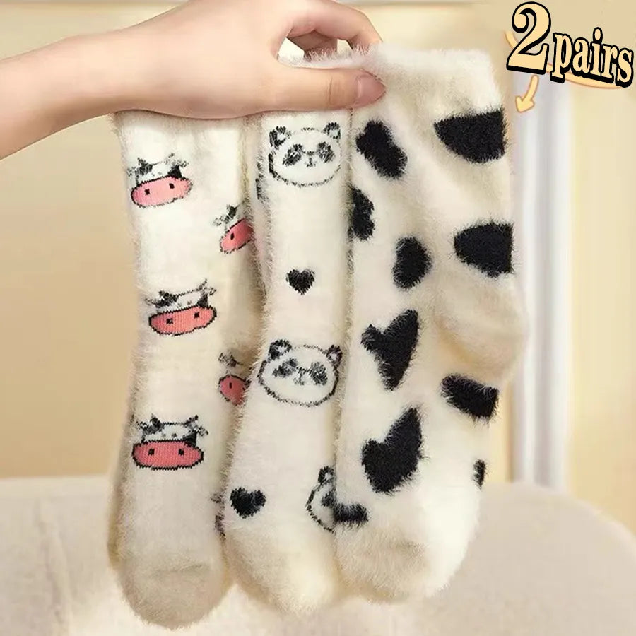 Cute Fuzzy Socks (5 options)