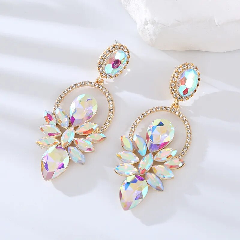 LUXURY Crystal Earrings (4 colors)