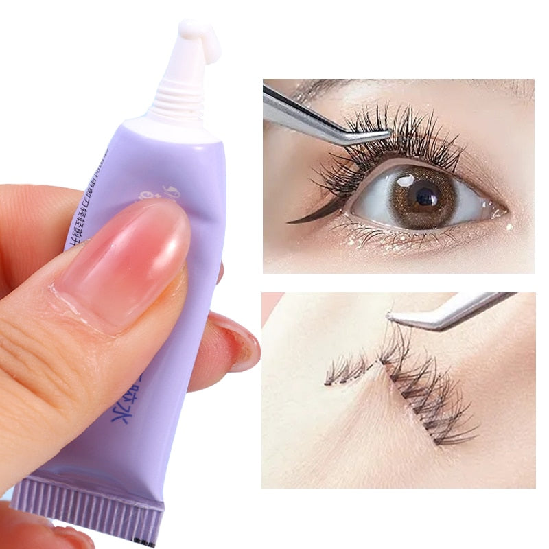 Eyelash Glue + Tweezers