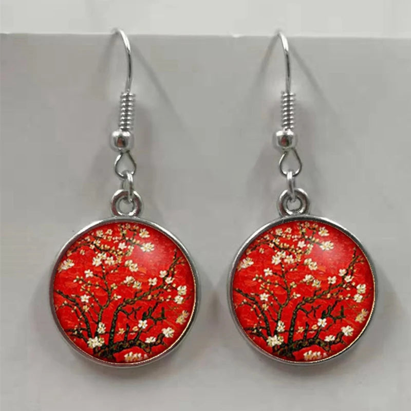 Van Gogh Painting Earrings