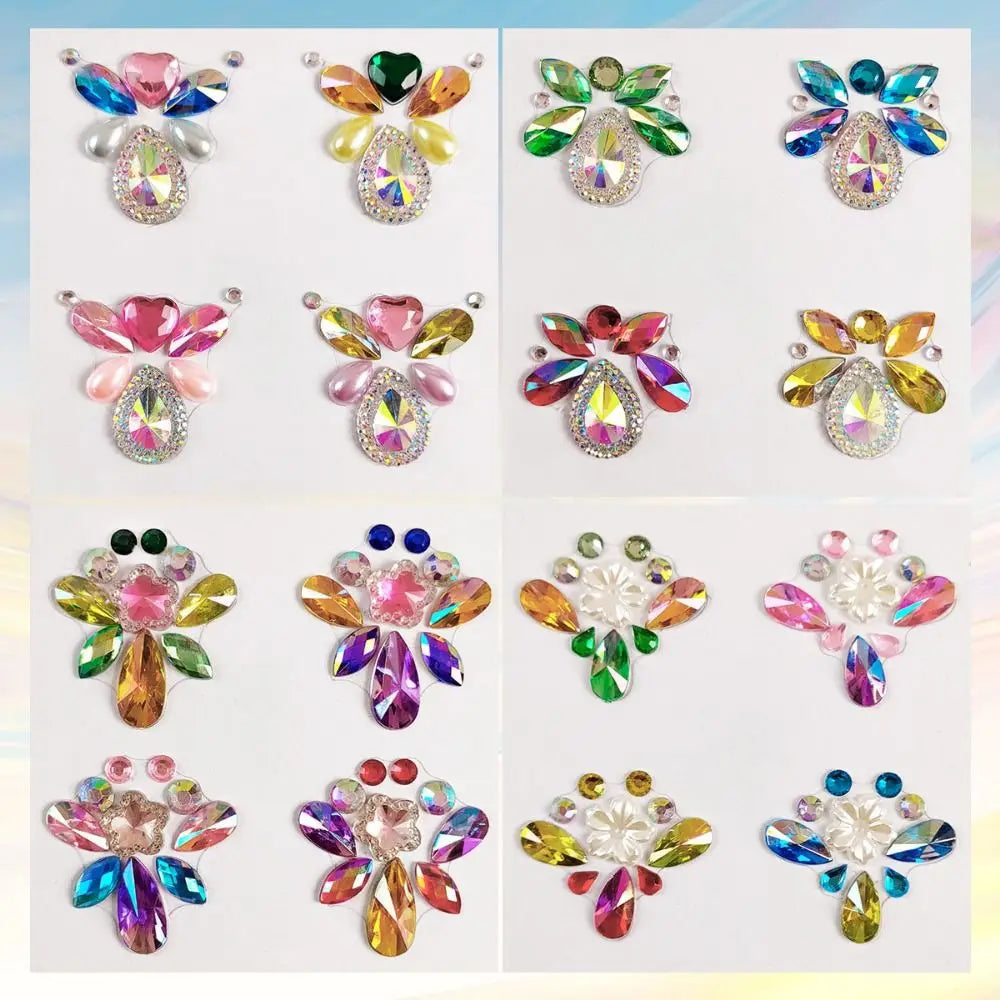 Adhesive Makeup Gemstone Stickers (6 options)