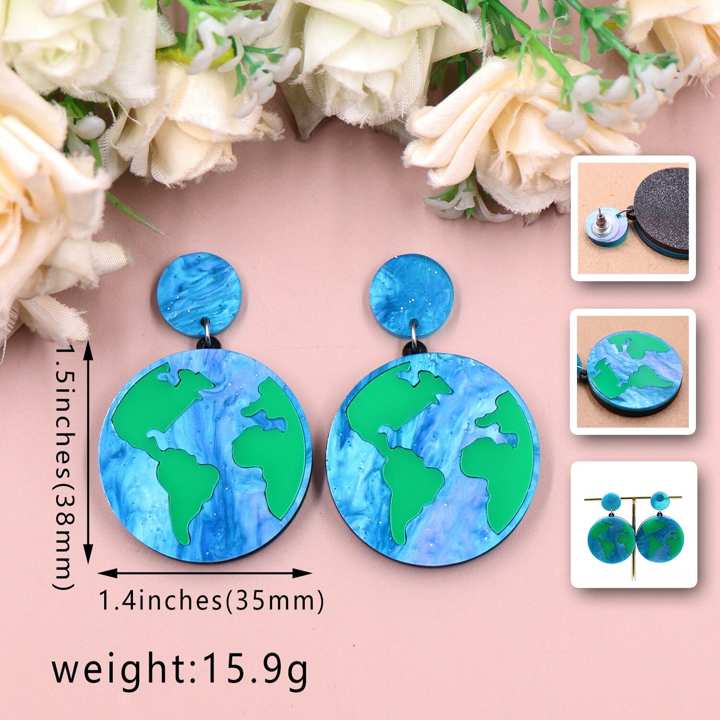 Earth Earrings