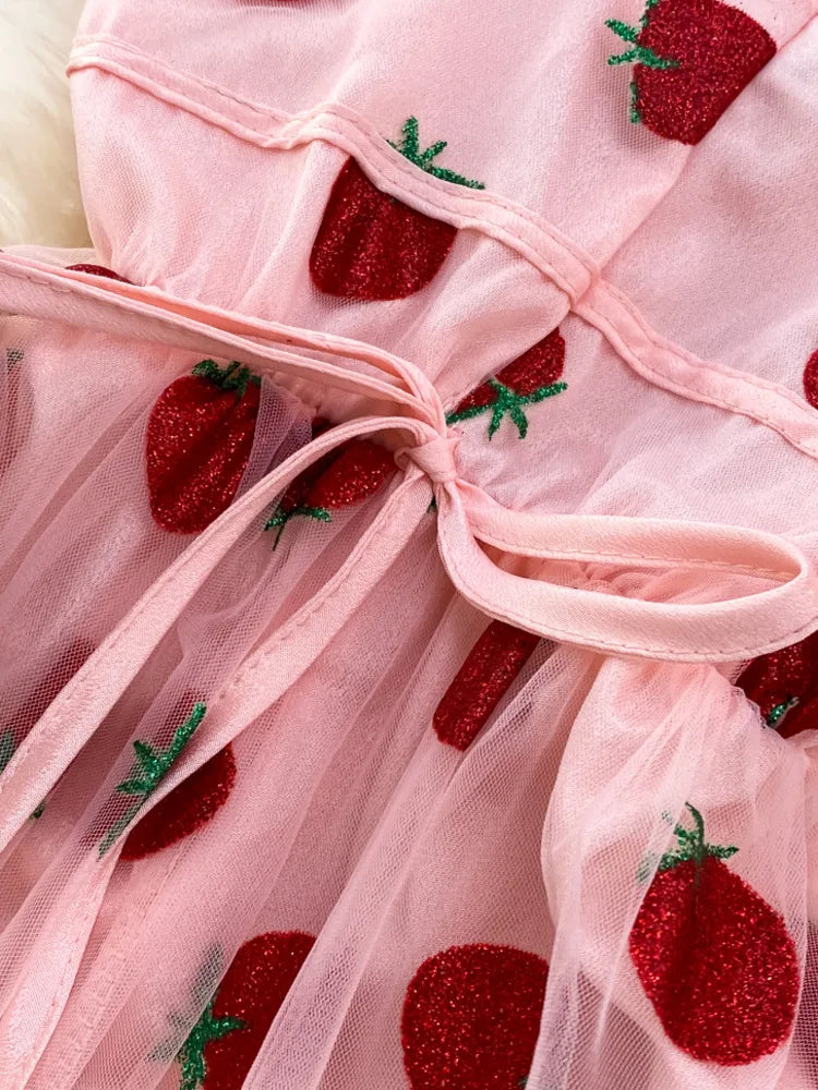 Sweet Strawberry Dress