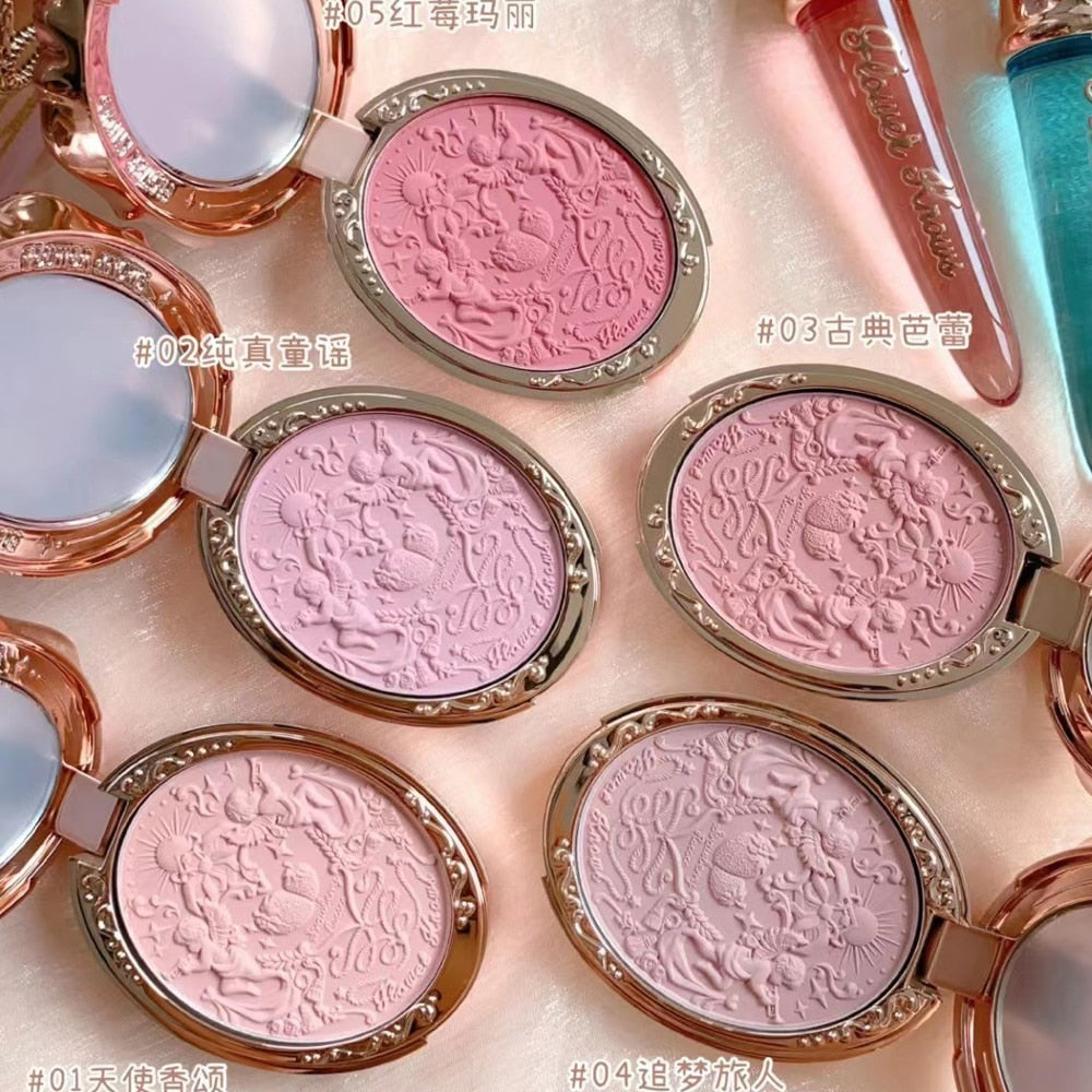 Strawberry Rococo Embossed Blush (5 options)