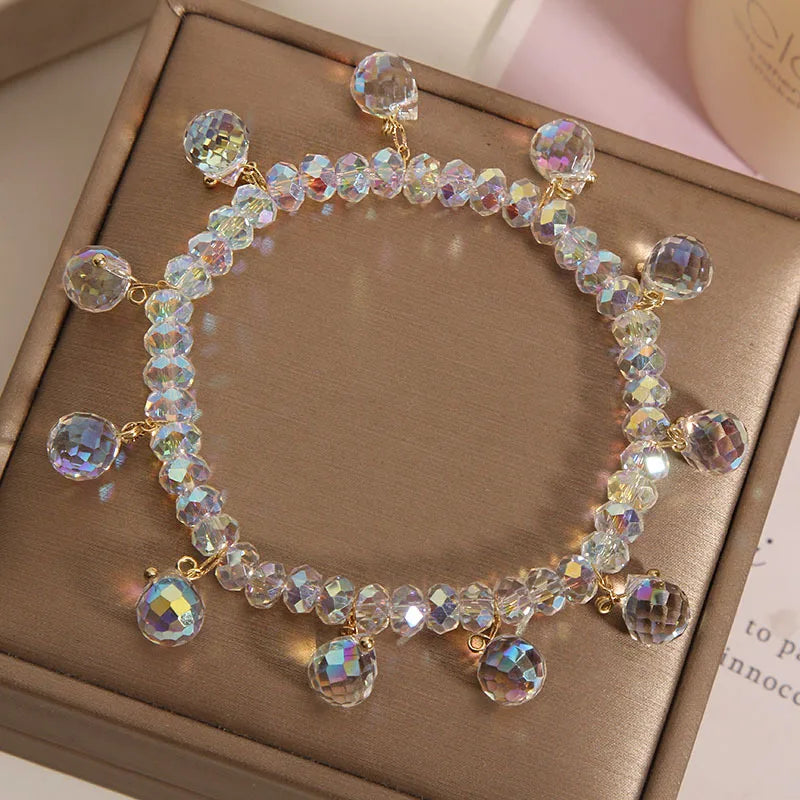 Crystal Charm Bracelet