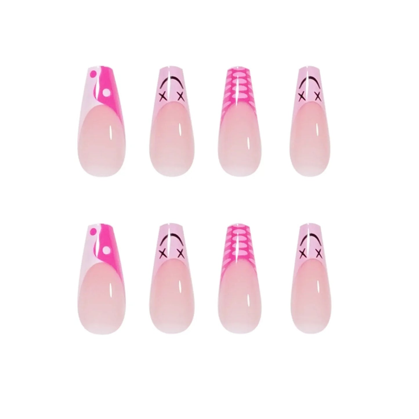 24pcs Press on Nails (8 styles)