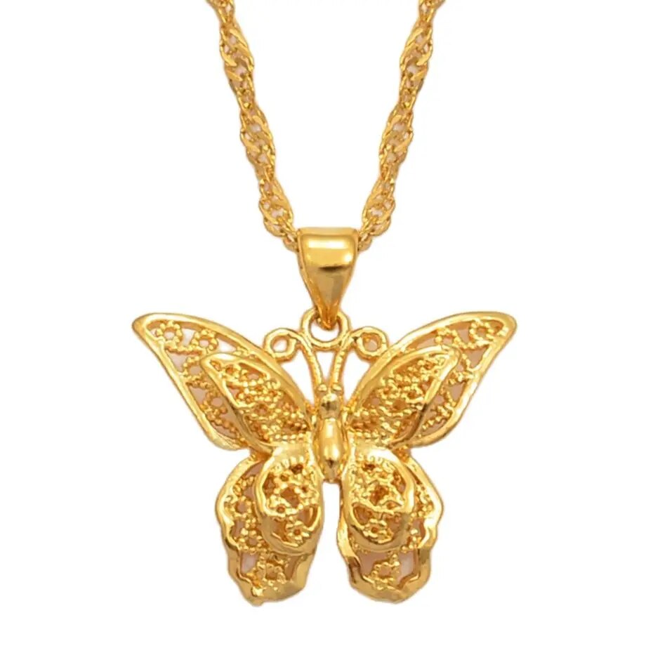 Butterfly Necklaces (Silver/Gold)