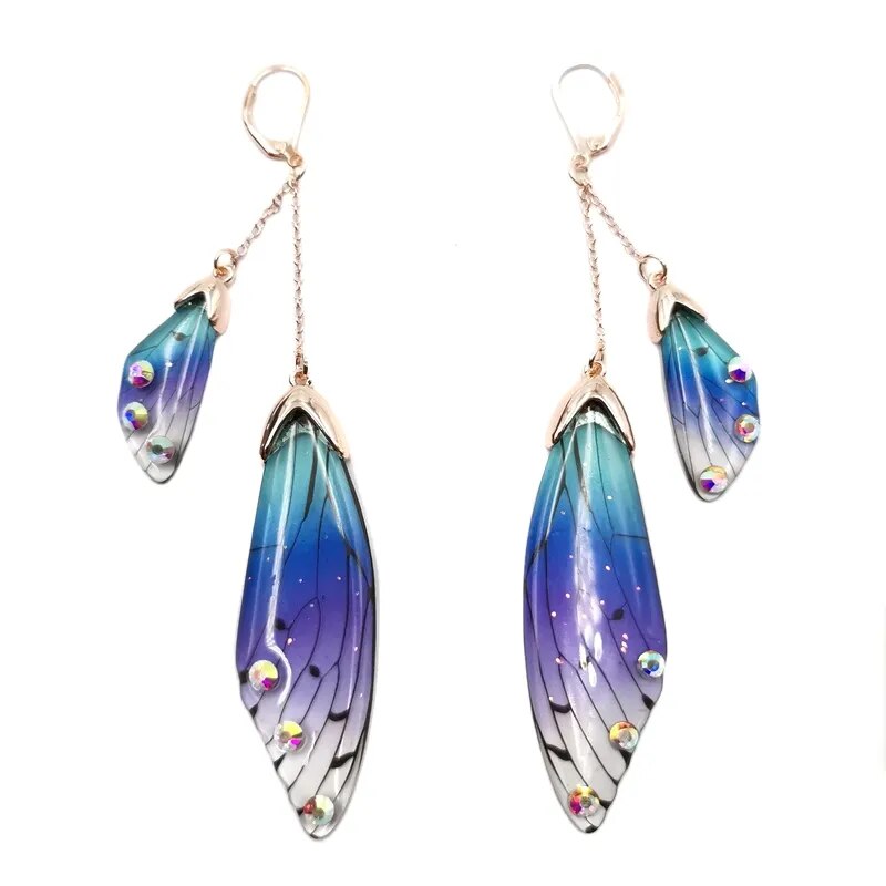 Butterfly Wing Earrings (23 colors)