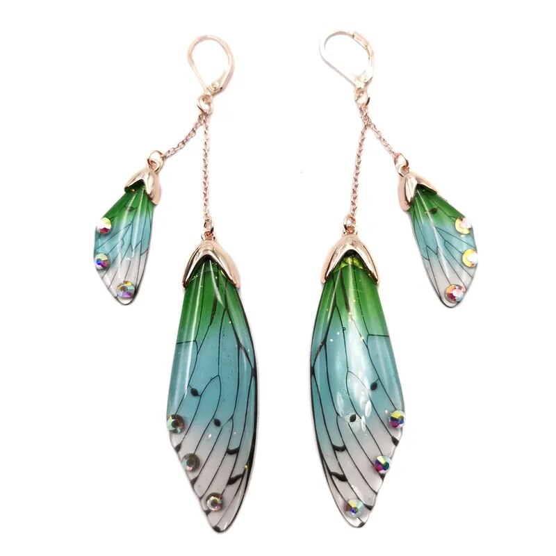 Butterfly Wing Earrings (23 colors)