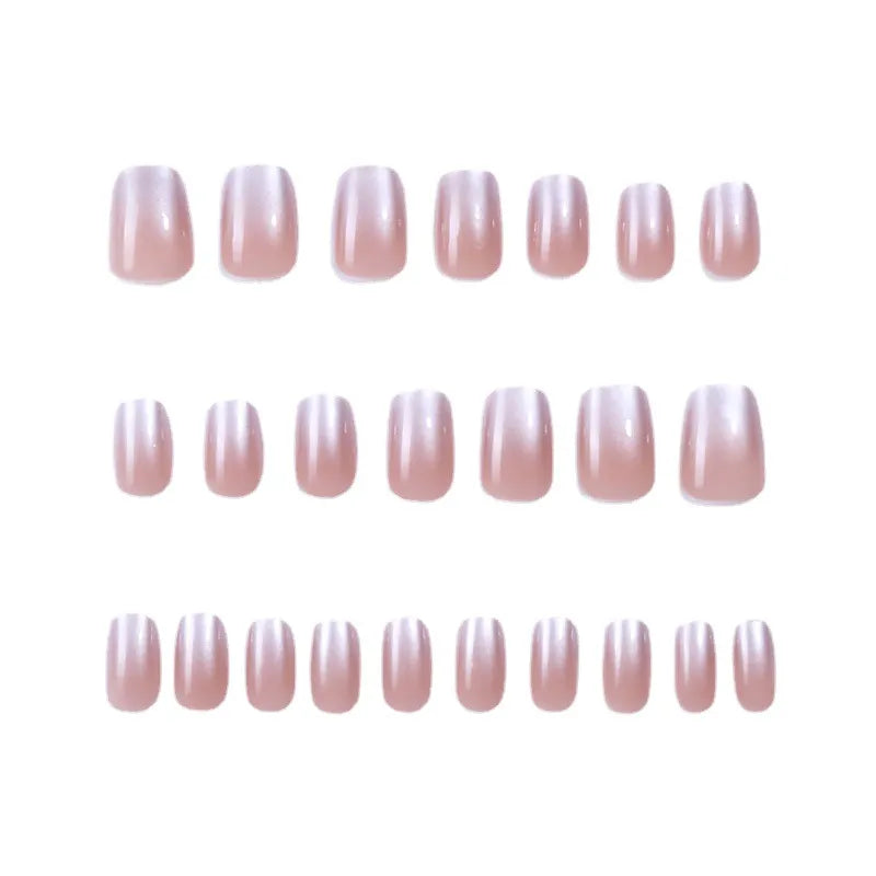 24pcs GLOSSY Press on Nails (5 options)