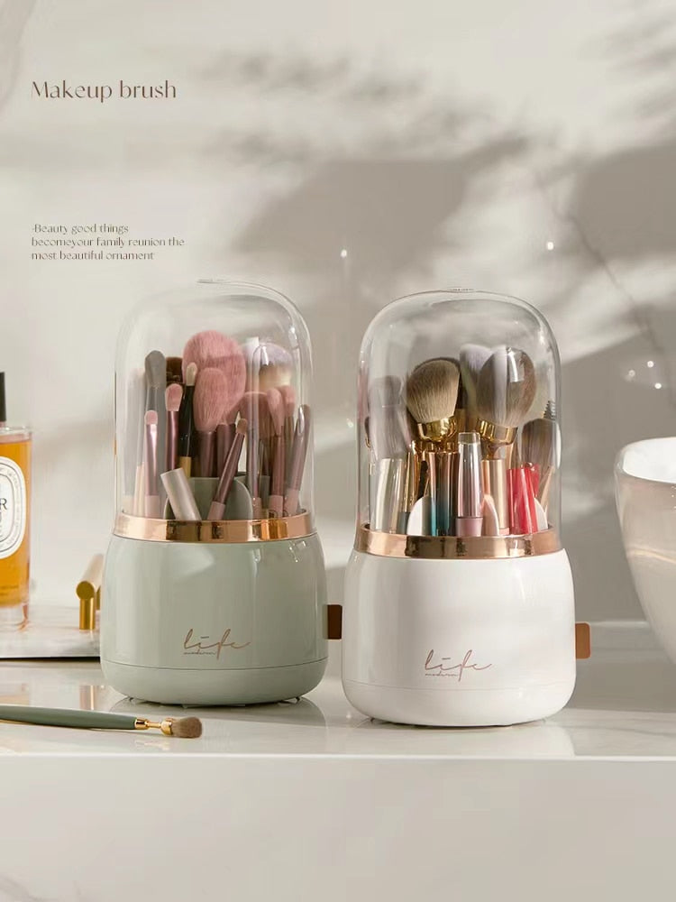 360° Rotating Makeup Organizer