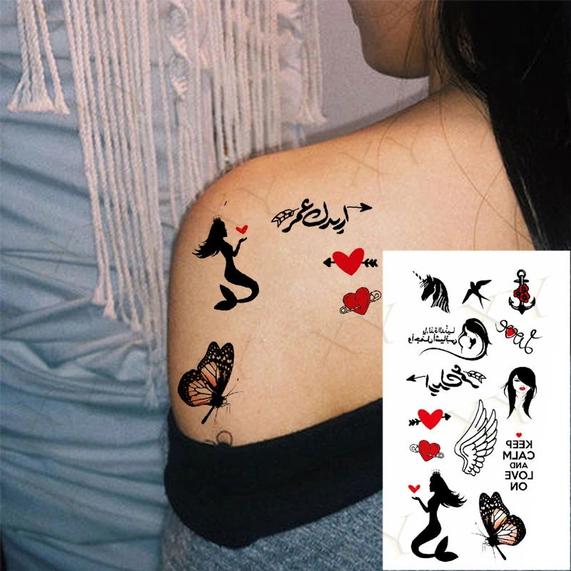 3D Temporary Tattoo (50 options)