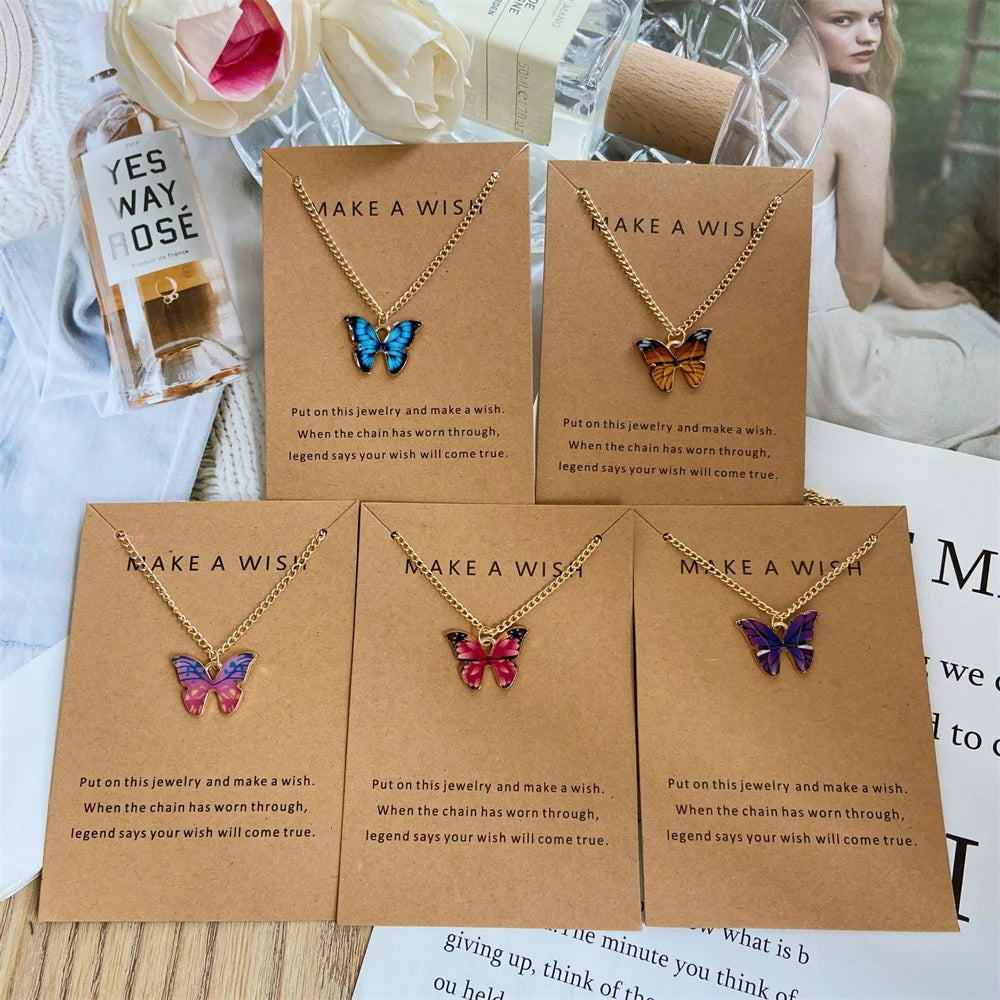 Inspiring Butterfly Necklaces