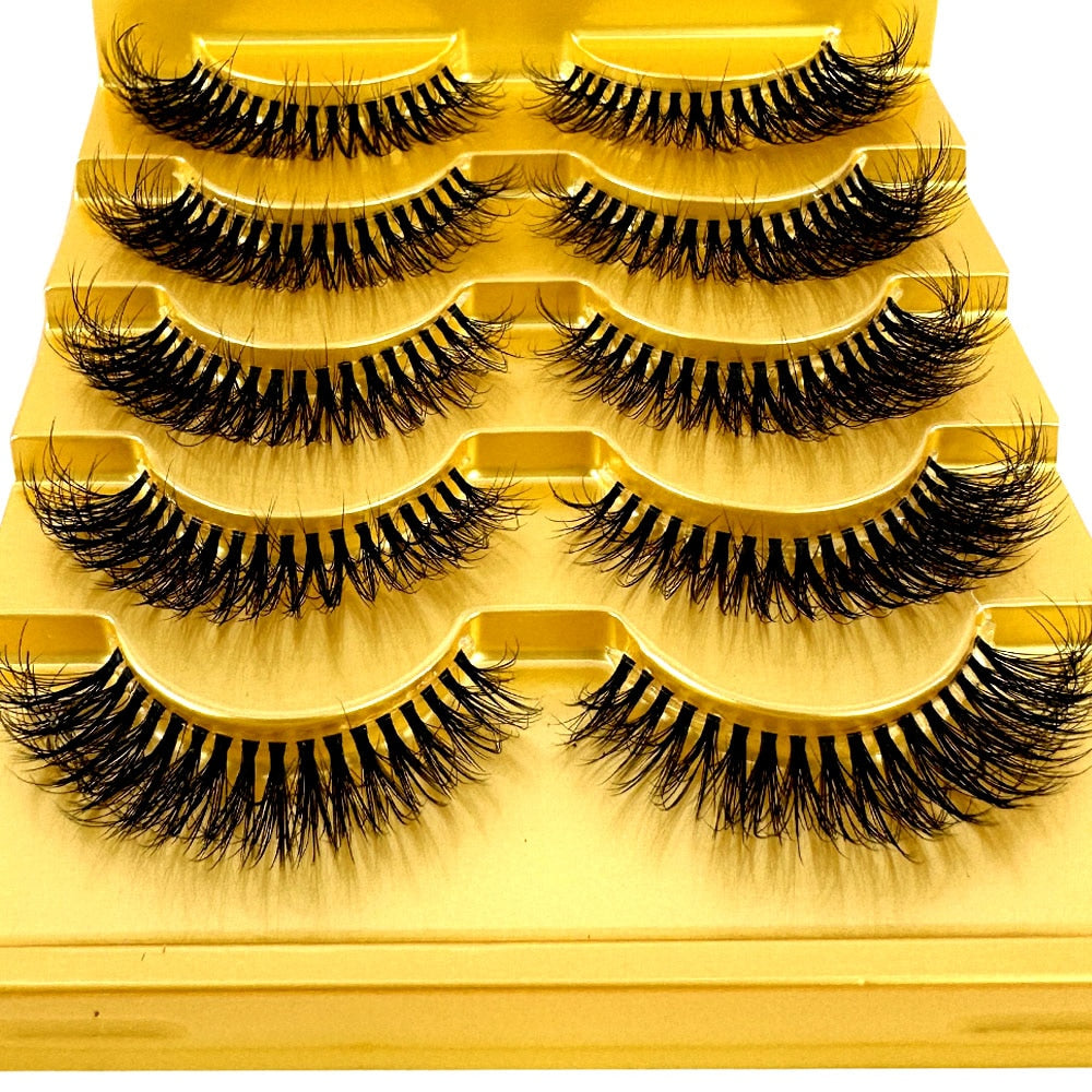 Mink False Eyelashes (12 styles)