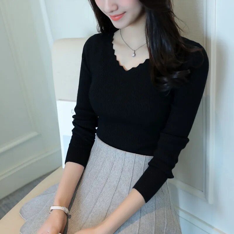 Long Sleeve Sweater (6 colors)