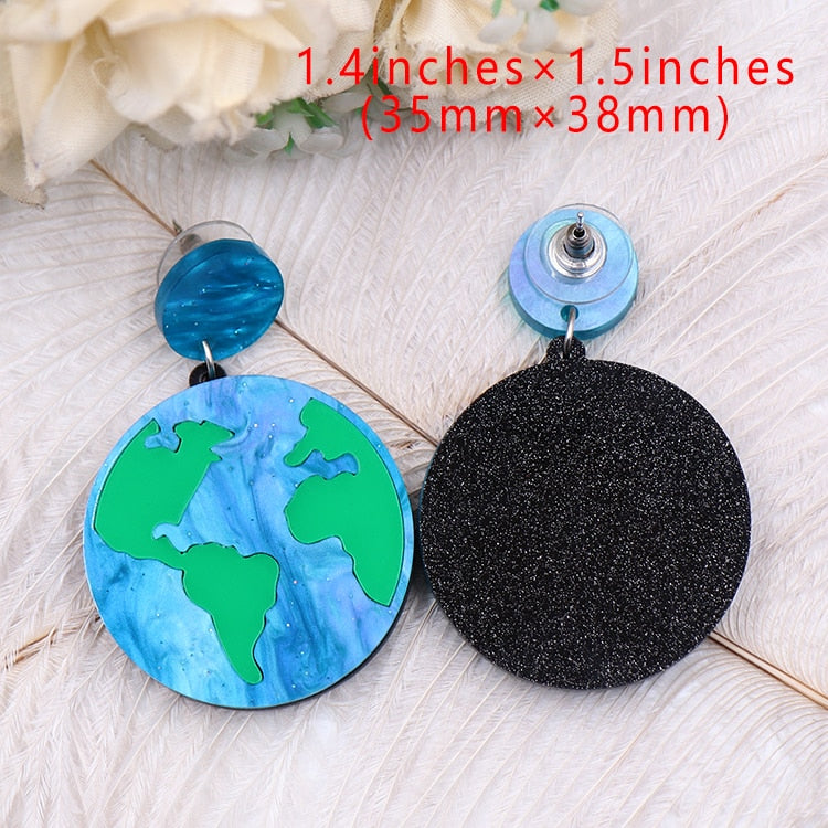 Earth Earrings