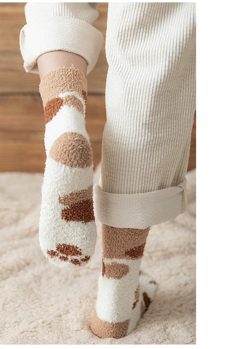 Cute Cat Paw Socks (14 options)