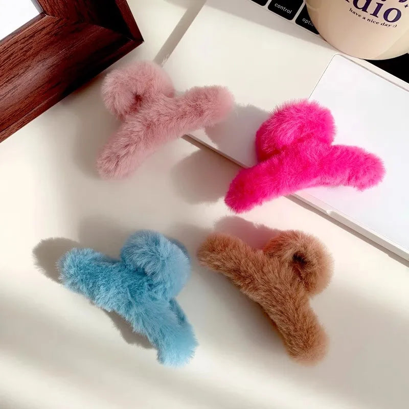 Plush Hair Claw (9 colors)