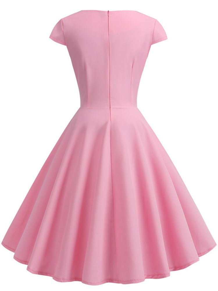 Vintage inspired Retro Dress (6 colors)