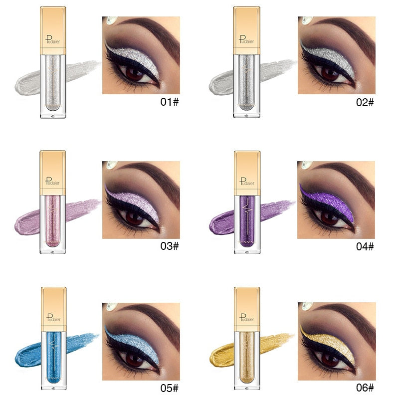 Glitter/Shimmer Liquid Eye Pigment (40 options)