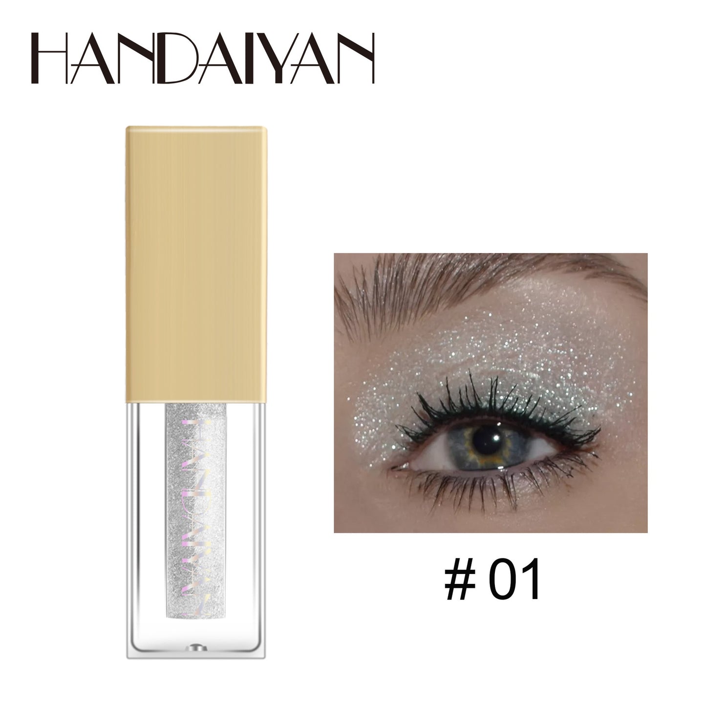 Glitter/Shimmer Liquid Eye Pigment (40 options)