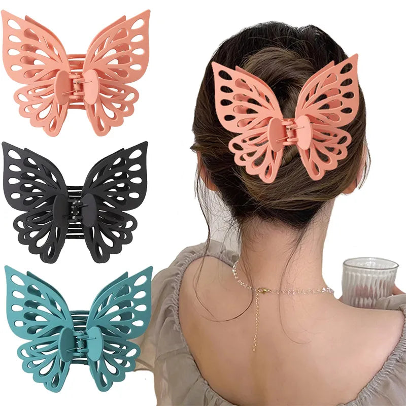 Large Butterfly Claw Clips (6 colors)