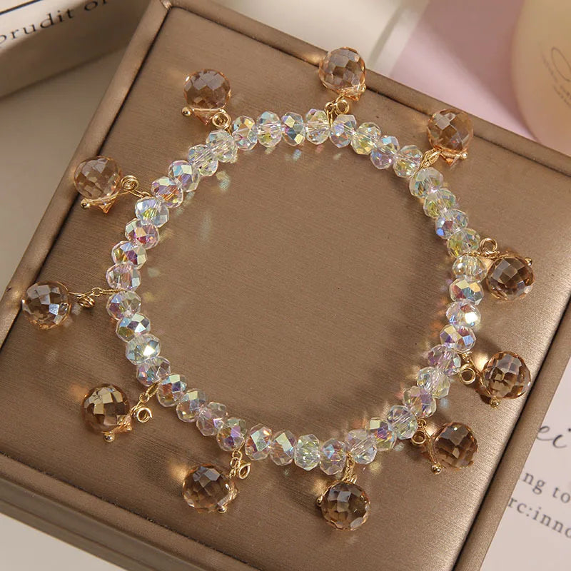 Crystal Charm Bracelet