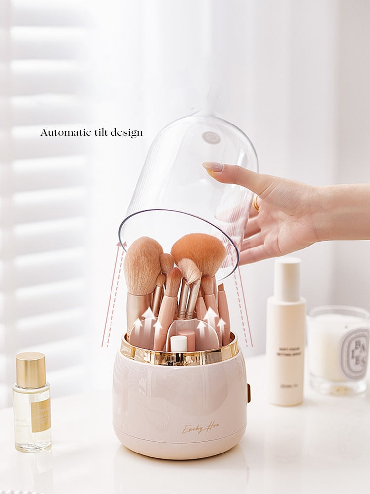 360° Rotating Makeup Organizer