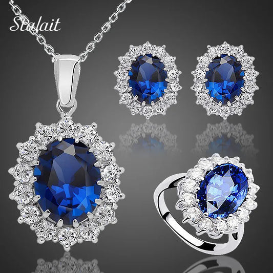 Crystal Jewelry Sets (6 colors)