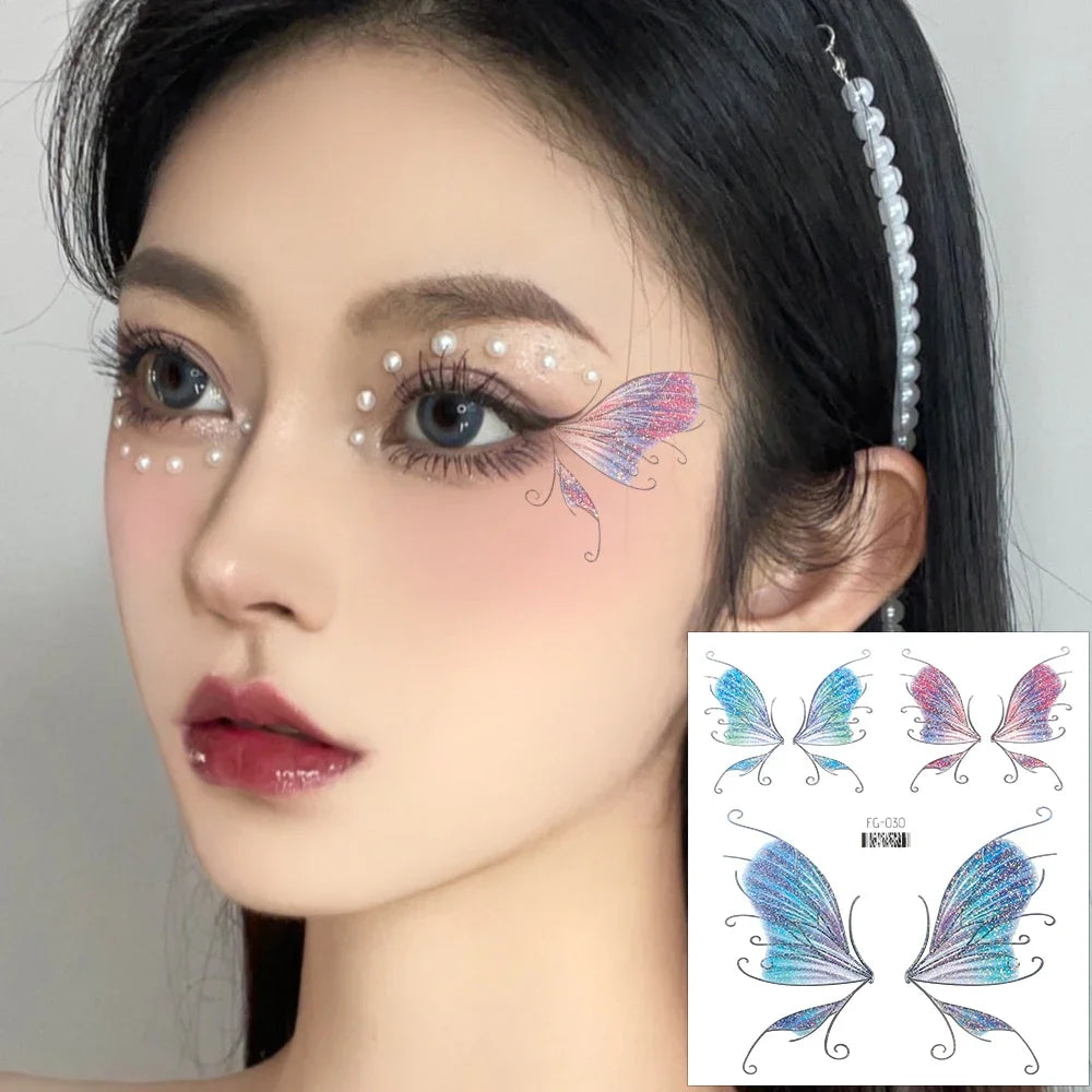 Butterfly Temporary Tattoo (8 options)