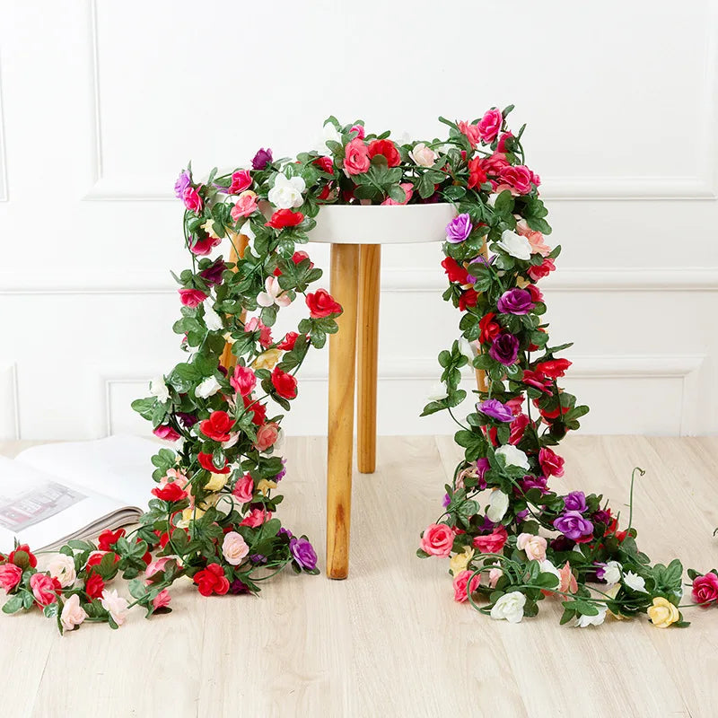 Artificial Flowers Garland Decor