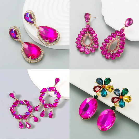 Crystal Earrings (41 styles)