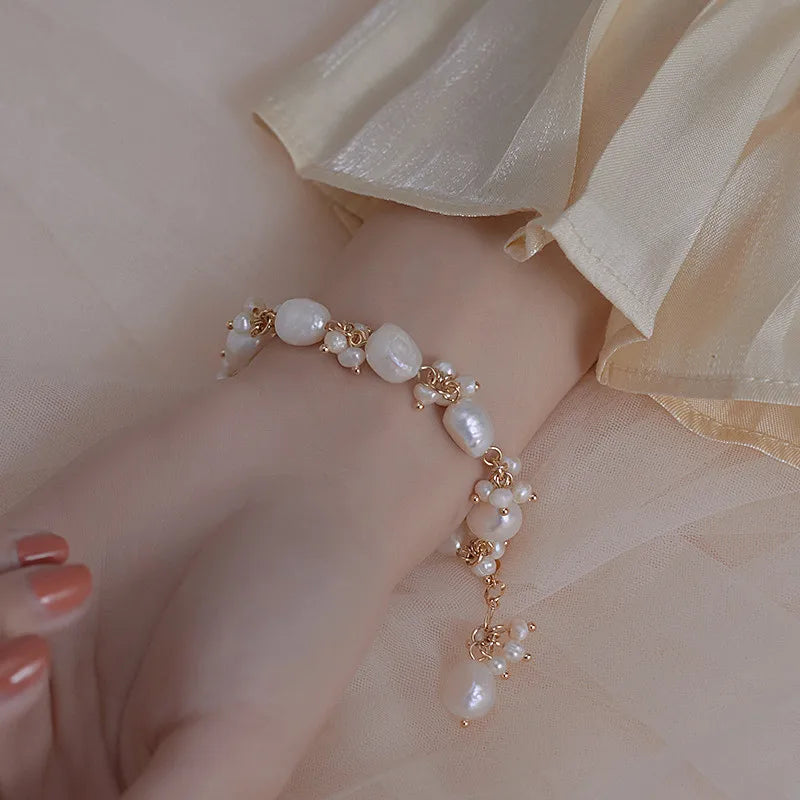 Natural Baroque Freshwater Pearl Bracelet