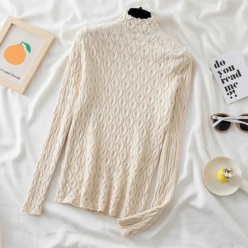 Casual Knitted Sweater (5 colors)