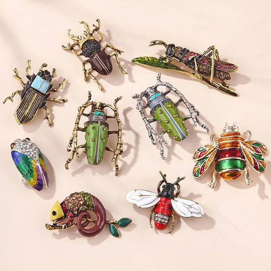 Beetles, Insects & Animal Brooches