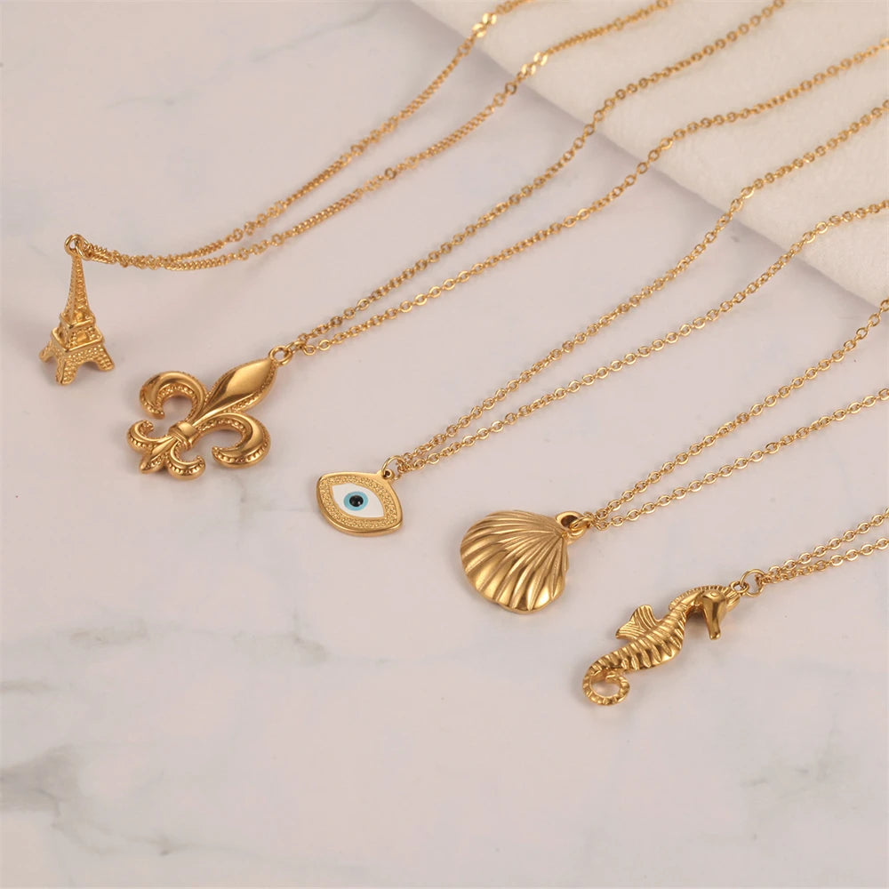 Sea Animal Necklaces