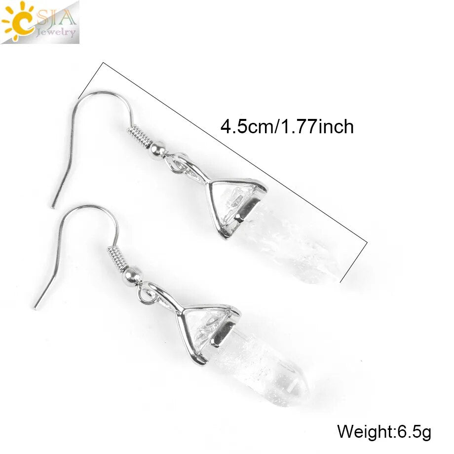 Crystal Earrings (12 colors)