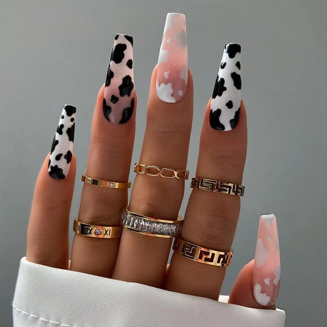 24Pcs Press on Nails (15 styles)