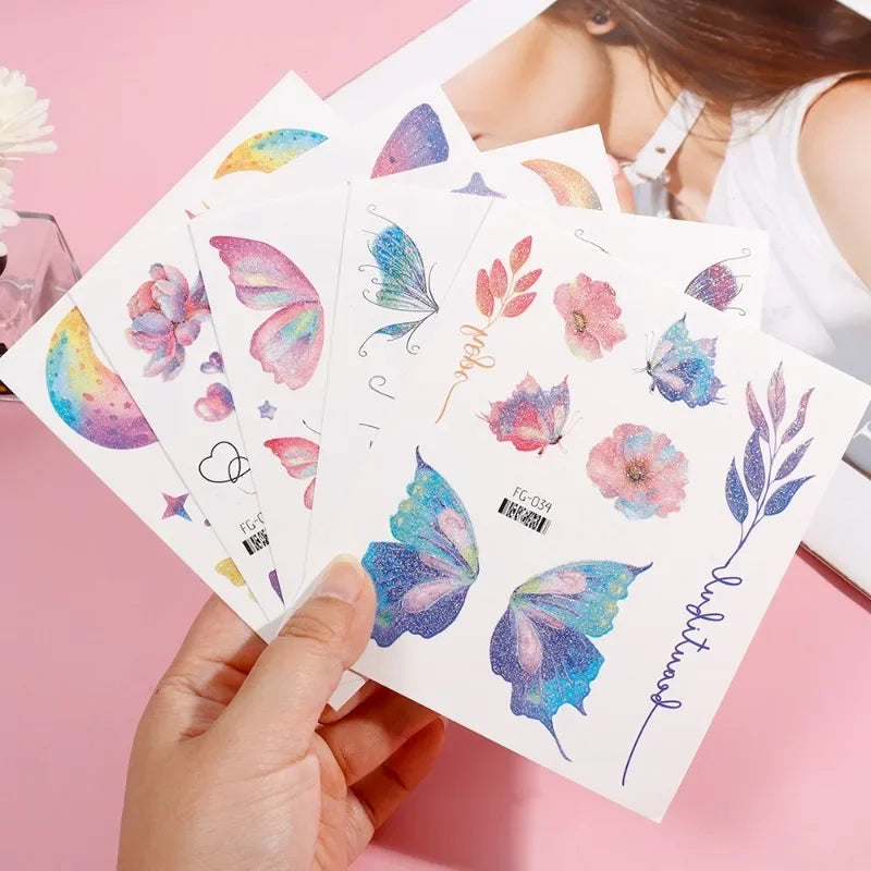 Butterfly Temporary Tattoo (8 options)