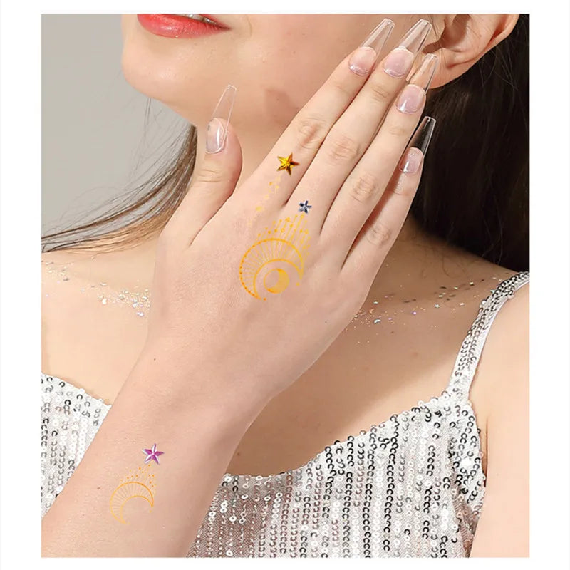 Gold Temporary Tattoo (27 options)