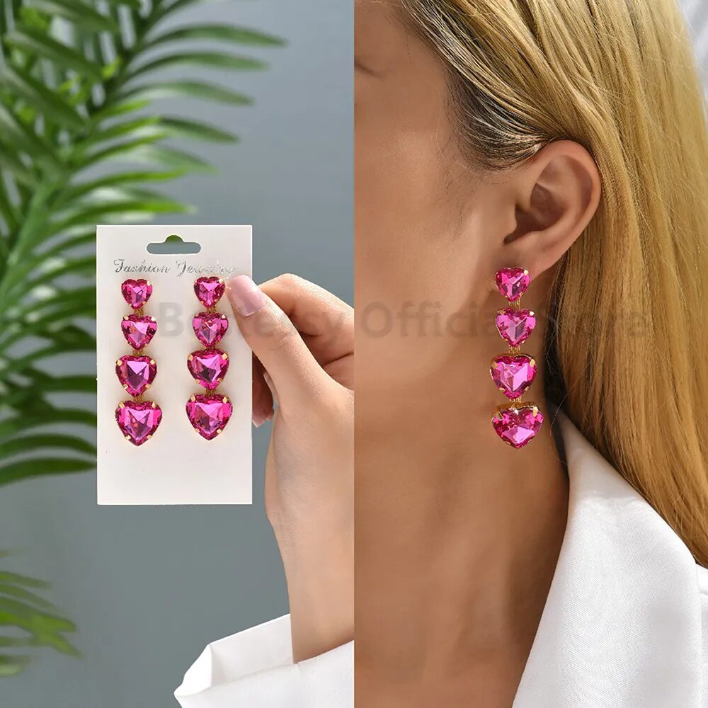 Hot Pink Earrings (29 styles)