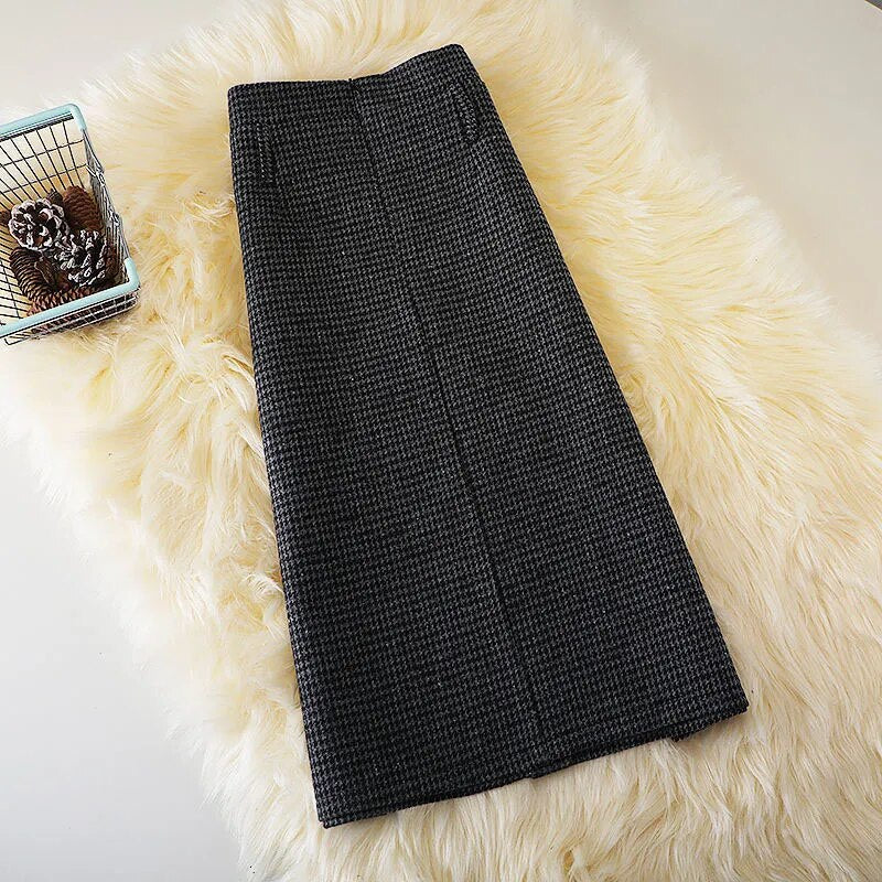 Elegant Skirts (Black/Brown)