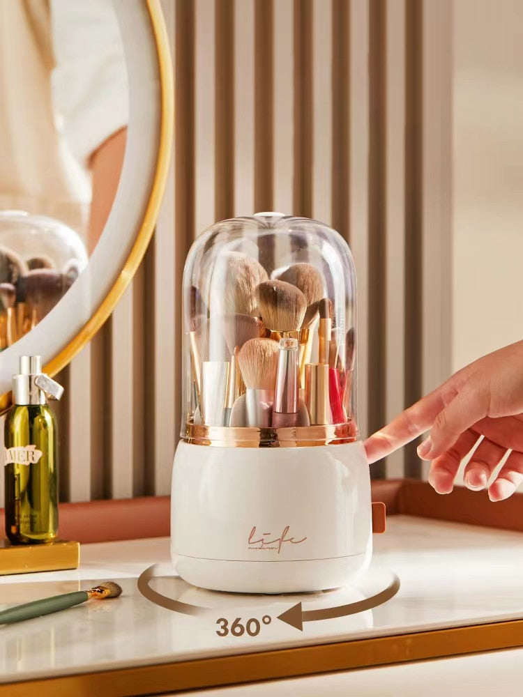 360° Rotating Makeup Organizer