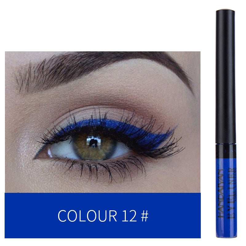 12 Colors Liquid Eyeliner