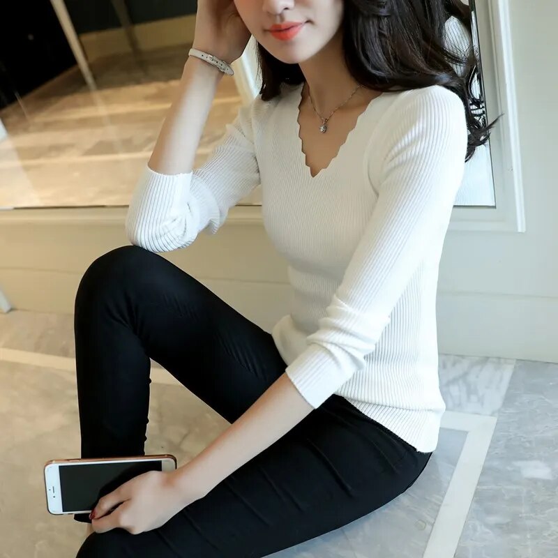 Long Sleeve Sweater (6 colors)