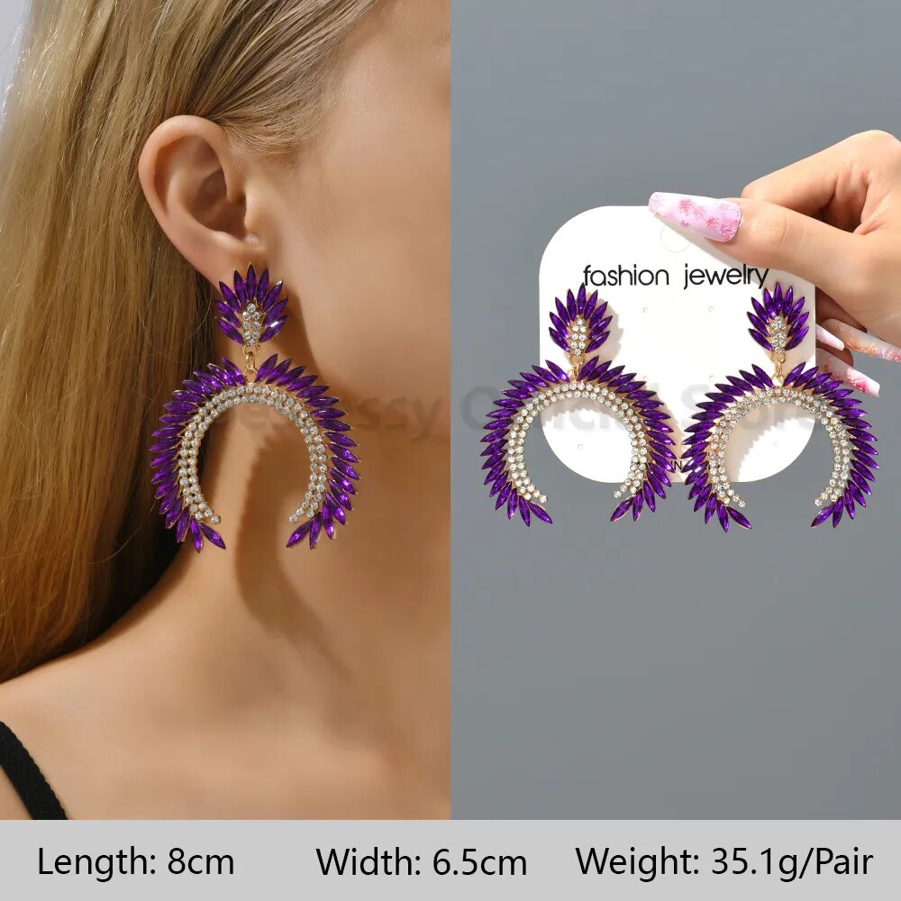 Purple LUXURY Earrings (30 styles)