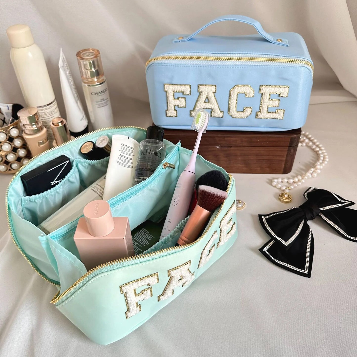 FACE Cosmetic Bags (10 colors)