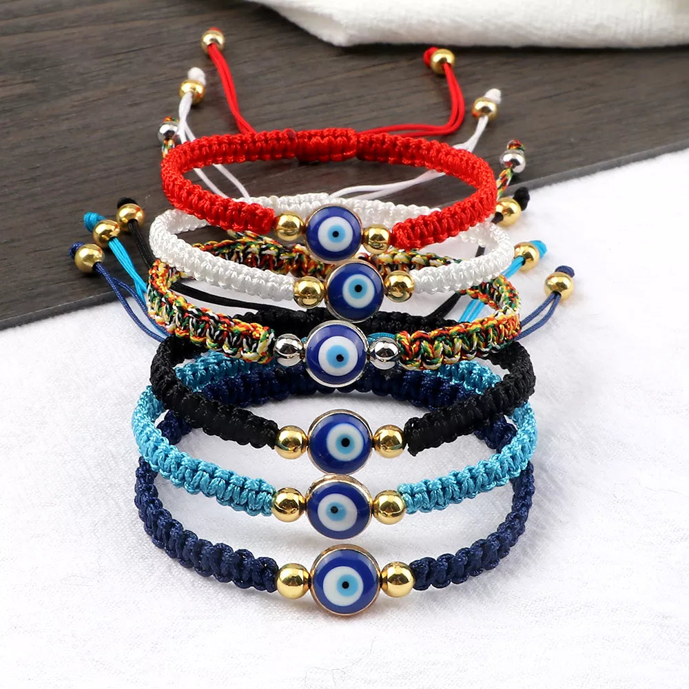 Evil Eye Braided Bracelets