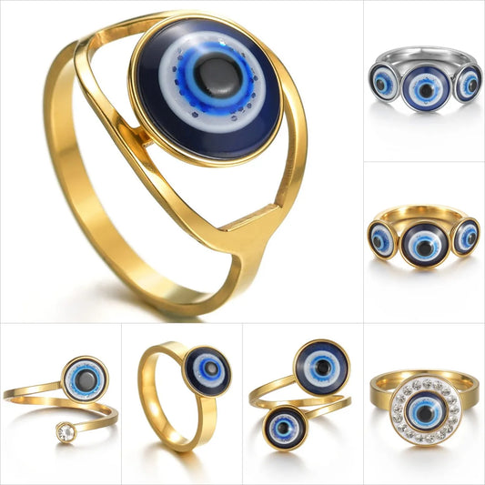 Evil Eye Rings